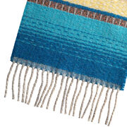 Blue pool scarf